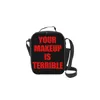 DIY-Taschen Lunchbox-Taschen benutzerdefinierte Tasche Männer Frauen Taschen Totes Dame Rucksack professionelle schwarze Produktion personalisierte Paar Geschenke einzigartig 35204