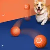 Dog Toys tuggar självrullande boll leksak smart självrörande 2 lägen lång batterilivslängd hållbar laddningsbar interaktiv katt 230915