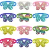 Dog Apparel 50/100PCS Sequin Butterfly Style Pet Bow Ties Small Bowties Cute Cat Bows Loving Heart Neckties Grooming