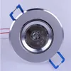 3W RGB Plafond Downlight 85-265V LED lamp Spotlight downlight 16 Kleur Veranderende wandlampen Inbouwlamp met IR Afstandsbediening250l