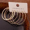 Brincos de argola mulheres homens punk designer bonito jóias 2023 charme conjunto redondo tendência moda prata ouro círculo aço inoxidável