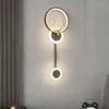 Wall Lamp Modern LED Light Nordic Creative Indoor Bedside Sconce Home Decor For Bedroom Living Room Restaurant