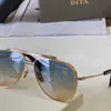 Designer de moda Dita 8A óculos de sol loja online óculos de sol masculino e feminino DITA Symeta Tipo 404 aviador sapo óculos coreano tem logotipo