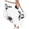 Handdoek Dalmata 80x130cm Badmicrovezelstoffen Geschikt voor zwembad Gepersonaliseerd patroon