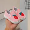 Atletico Zapatillas Outdoor Bambini Casualmente Shoe Summer Fring Summer New Kids for Girl Canvas Cartoon Boy Toddler Sneaker TNIS 230915