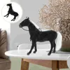 Garden Decorations Home Adorn Horse Model Decor Statue Fake Liten Sculpture Desktop Adornment Animal Ornament