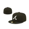 Heta modetillbehör Mexiko monterade mössor Letter M Hip Hop Size Hats Baseball Caps Vuxen Flat Peak For Men Women Full Stängd H15 Storlek 7-8