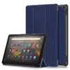 Étuis intelligents pour Amazon Fire HD 10, 10.1 pouces, 10.1 pouces, 2023, housse en cuir PU mince, fonction réveil, tablette PC Capa