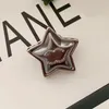 GG GG Brand Designer Schmuckbroschen Frauen Männer Paare Kristall Kupferbrief Star Brosche Anzug Laple Pin Weiß graues Metall Weihnachtsgeschenk Jewe