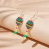 Boucles d'oreilles pendantes MEYRROYU 2023, Microphone créatif pour femmes, boucles d'oreilles colorées et mignonnes en acrylique, personnalisées, Festival de musique, bijoux de fête