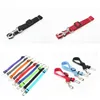 Cão coleiras trelas cinto de segurança arnês leash nylon cinto de segurança pet cães cintos de carro filhote de cachorro clipe de viagem suprimentos 10 cores atacado dh8996 dr dhgbl