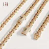 Fashion Hip-hop 8.75mm Miami Chain18k Custom Cuban Link Necklace for Men Women 18k Gold Real Jewelry Bracelets