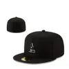 Heta modetillbehör Mexiko monterade mössor Letter M Hip Hop Size Hats Baseball Caps Vuxen Flat Peak For Men Women Full Stängd H15 Storlek 7-8