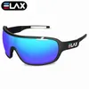 Utomhus Eyewear Elax Brand Sport Cycling Glasses Män Kvinnor Outdoor Cycling Solglasögon MTB Bike Bicycle Eyewear UV400 Goggles 230915