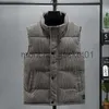 Mens Vests Winter thickened waistcoat down jacket mens stand collar bread coat sleeveless multicolor new loose large size cotton coat light lovers stone J230915