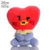 8-inch Kawaii cartoon pluche pop leuke BT puppy kora cake knuffel scraving pop groothandel Gratis UPS/DHL