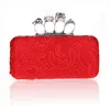 Dames handtas Dames avondtasje voor feestdag Koppelingen Knuckle Boxed Clutch Bag Kristallen clutch Cvening Bag voor bruiloften HQB1716219K