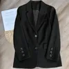 Women's Suits Women Office Coat Lapel Long Sleeves Buttons Cuffs Flap Pockets Blazer Two Temperament Suit Female Workwear