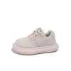 Athlétique en plein air enfants baskets filles formateurs garçons chaussures enfants en cuir blanc noir école course sport bottes à semelle flexible 230915