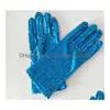 Party Decoration Sparkly Sequin Children Gloves Uni Disco Hen Stage Dance Fancy Dress Magic Show Ceremonial Street Drop Delivery Home Dhw7S