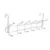 12 Hooks Bathroom Door Hanging Rack Kitchen Hanging Organizer Door Clothes Hanger Hooks Over Door Rack Towel Holder T200415326K