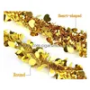 Party Decoration 10-Color Ribbon Flower Garland - 2M Long Classroom Decorations By Brand Ems Ideal For Birthdays Christmas Drop Delive Dhxnt