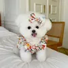 Dog Apparel Cat Puppy Skirt Summer Dress Yorkshire Terrier Yorkies Pomeranian Shih Tzu Maltese Poodle Bichon Clothing Costumes