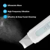 Urządzenia do pielęgnacji twarzy Ultrasonic Skin Prubber Deep Spatuły Electric Pore Czystość Rolownicza Zakyszarka Peeling Łopata Urządzenie Urządzenie 230915