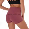 Active Set Classic Women Sports Shorts Yoga Outfits High midjan Tät korta byxor Elasticitet som kör sportkläder Ladies Casual Training Fitness Wearl230915