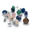 Stift einfache Gestaltung verschiedene heilende natürliche Edelsteinohrring -Charm Ovaler Perlenschmuck für Frauen Ablieferung Ohrringe Dhgarden Dhmsr