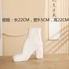 Vazen Modemerk Ontwerp Laarzen Vaas Hars Split Teen Dikke Hoge Hak Schoenen Bloem Creatieve Vrouwen Pot Home Decor 230915