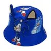 أزياء جديدة Kawaii Cartoon Boy Girl Fisherman Hat Cap with Stereo Ear Visor Kids Accessories Multi Choice