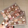 Sombra de olho 24h paleta perolada sombra brilho terra cor sombras brilhantes sombra de olho palete maquiagem pigmentos para ojos cosméticos 230914