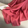 Scarves 180x90cm Women Scarf Fashion Quality Soft Silk Scarves Female Shawls Foulard Beach Cover-Ups Wraps Silk Bandana 230831