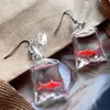 20 paires / lot Fantaisie Mignon Koi Poisson Sac D'eau Dangle Boucles D'oreilles Pour Les Femmes 2018 Nouvelles Filles À La Mode Populaire Jewelry278K