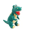 Simpatici modelli di giocattoli di peluche Tyrannosaurus Rex bambole di peluche ripiene di cartoni animati giocattoli di peluche per bambini Kawaii decorazioni per regali di compleanno per bambini