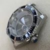 Reparationsverktygssatser 40mm stålklocka med aluminiumbezel för 8215 8200 8205 2813 Rörelse Sapphire Crystal268N