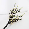 Pussy Willow Branch Light 20 48LED Oplichten Lente Pussy Willow Branch Kerst Home Party Bruiloft Vakantie De225q