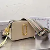 Bolsa de desenhista mens instantâneo fresco e elegante saco marc famosa câmera pequena bolsa crossbody mini jacobs mulheres ombro fivela de metal restauração perfeita com caixa saco de pó mm