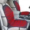 Siedzisko samochodowe obejmują podgrzewaną poduszkę 12V Elektryczne krzesło do masażu ciepłe zimowe akcesoria Szybkie ogrzewanie Styling12149