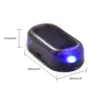 알람 보안 자동차 라이트 가짜 태양열 동력 시뮬레이션 더미 무선 경고 방지주의 램프 LED 플래시 모방 드롭 배달 DHBGI
