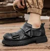 Mocassins en cuir suédé pour hommes, chaussures décontractées à lacets, baskets de haute qualité, bottes de fête pour garçons