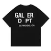 Galleryees Deptss Neues Herren-T-Shirt, bedruckt, kurzärmelig, locker, Original-Hip-Hop-Stil, reine Baumwolle, lässiges Herren- und Damen-T-Shirt für den Sommer