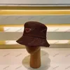 Designer Bucket Hat Winter Fisher Hats Solid Letter Brodery Flat Bucket Hat Outdoor Activity Beach Unisex Stylish Popular 239152pe