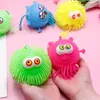 Fabrieksgroothandel Puffer Ball Stress Relief Toy Glow in The Dark Rekbare Puffer Ball voor kinderfeestartikelen