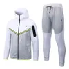 En İyi Erkek Hoodie Tech Polar Sportswear Eğitim Giyim Giyim Full Fermuar Pantolon Trailsuit Set Techfleeces Pants Tasarımcı Ceketler Uzay Pamuk Joggers Sweatshirt