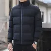 Męskie Parkas Parkas Men Cotton Papad Kurtka 2021 Zimowa Trend Tygrys Głowa Krótka wyściełana mężczyzna Kurtka gruba swobodna kurtka Mężczyzna Parkas M-5xl T230915