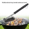 Tools Grill Cleaning Brush With Hanging Loop Rustproof Corrosion Resistant Efficient BBQ Accessories