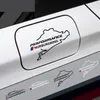 Nieuwe Stijl auto tankdop sticker Racing Road Nurburgring Voor bmw e46 e90 e60 e39 f30 f34 f10 e70 e71 x3 x4 x5 x6 Auto Styling288w