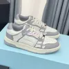 Дизайнерская обувь Skel Sneaker Мужчины Женщины Кроссовки Bones Hi Кожаные кроссовки Низкий верх Скелетонная обувь Винтажные кроссовки Пара Повседневная обувь с коробкой